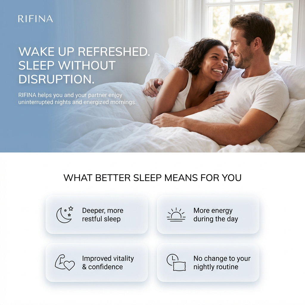 Rifina SilentNite Pro™ Anti-Snoring Mouthpiece